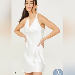 Altar'd State White Halter Dress